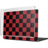 Red and Black Checkerboard MacBook Pro 14in (2021-24) Case plus Skin
